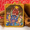 Tibetan Buddhist articles hand-painted handicrafts Cundi thangka gilded ornament pendant cw2000