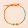 DIY Handmade Rope adjustable bracelet, various color option, for men and women cw2000