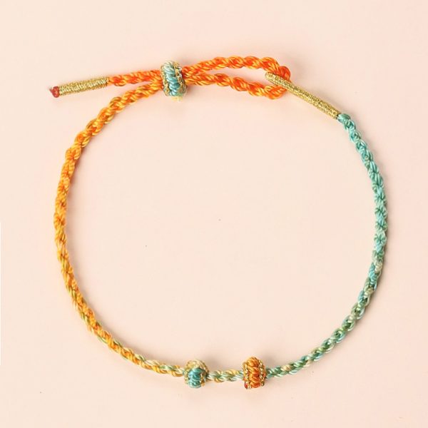 DIY Handmade Rope adjustable bracelet, various color option, for men and women cw2000