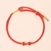 DIY Handmade Rope adjustable bracelet, various color option, for men and women cw2000