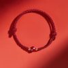 hand-woven bracelet cinnabar avoid evil spirits and eliminate disasters cw2000