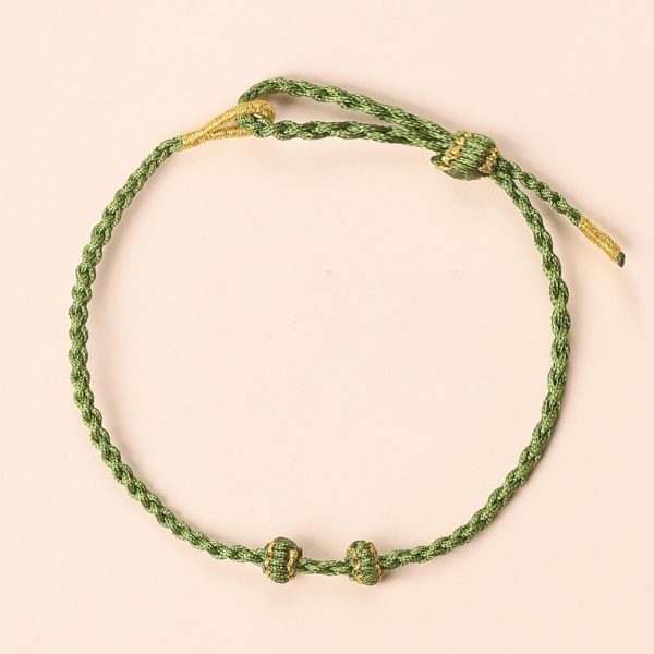 DIY Handmade Rope adjustable bracelet, various color option, for men and women cw2000