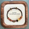 Black Mythical Wukong Knot Tight Bracelet Male DIY Handmade Red Rope cw2000