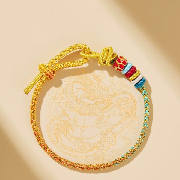 Hand-woven bracelet, auspicious bracelet, five-color fortune bracelet, keep safe cw2000