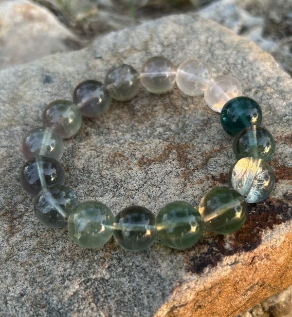 crystal bracelet white grenn